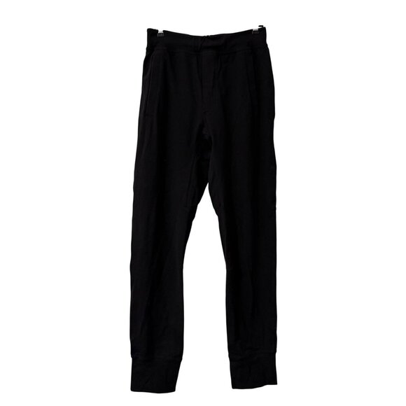 Lululemon Black Athletic Jogger Pants Drawstring Pockets Mens Size Small - Picture 1 of 5